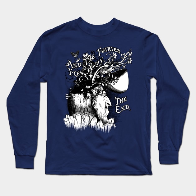 And The Fairies Flew Away Long Sleeve T-Shirt by JCD666